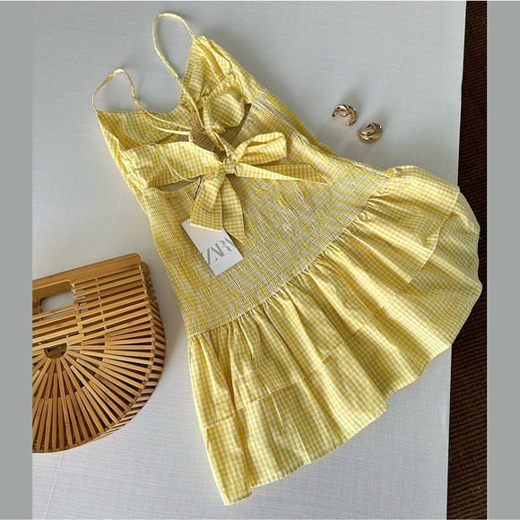 RARE!!! ZARA BLOGGER FAVE!!! Mini Dress with Spaghetti Straps NWT LAST ONE!!! - Picture 16 of 16